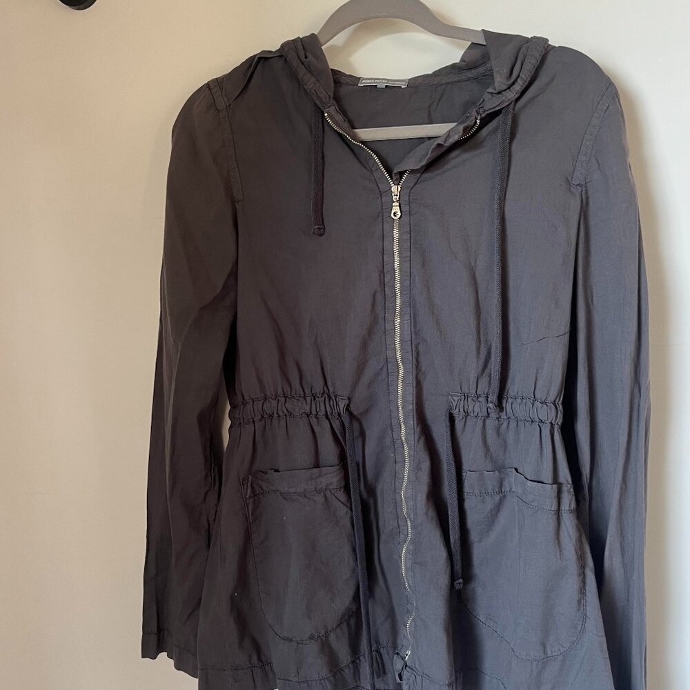 James Perse Zip-Up Hoodie